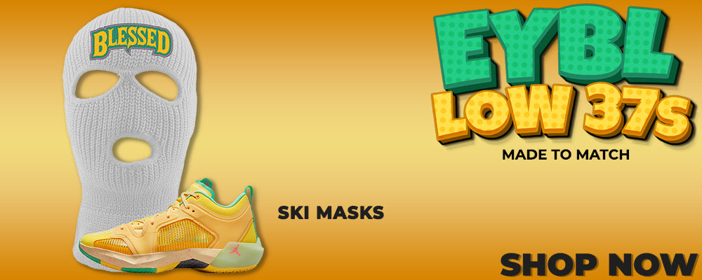 EYBL Low 37s Ski Masks to match Sneakers | Winter Masks to match EYBL Low 37s Shoes