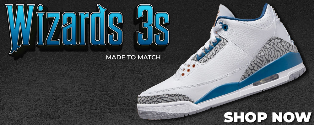 White/True Blue/Metallic Copper 3s Clothing to match Sneakers | Clothing to match White/True Blue/Metallic Copper 3s Shoes