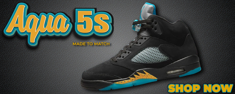 Aqua 5s Clothing to match Sneakers | Clothing to match Aqua 5s Shoes