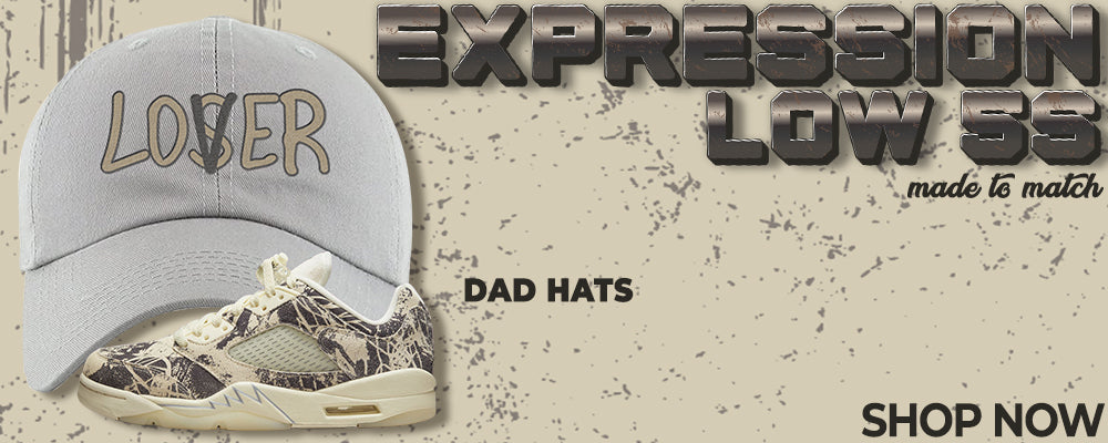 Expression Low 5s Dad Hats to match Sneakers | Hats to match Expression Low 5s Shoes