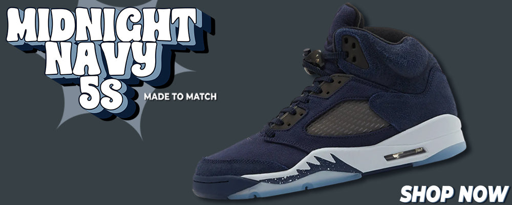 Midnight Navy 5s Clothing to match Sneakers | Clothing to match Midnight Navy 5s Shoes