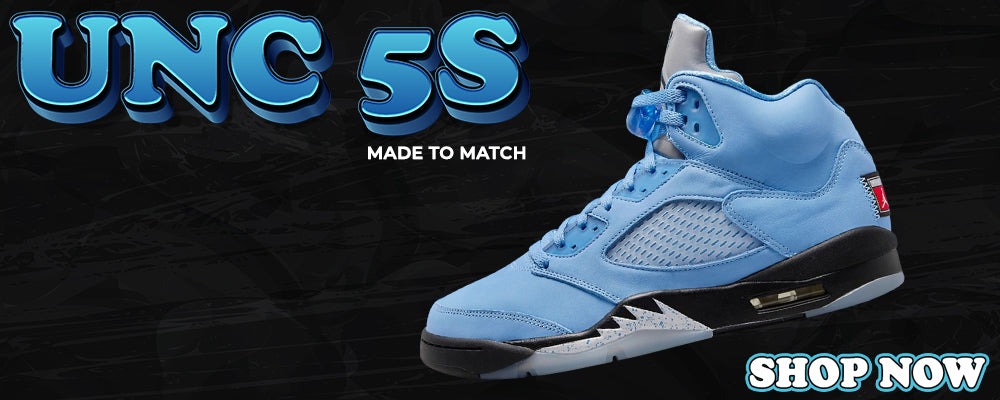 UNC 5s Clothing to match Sneakers | Clothing to match UNC 5s Shoes
