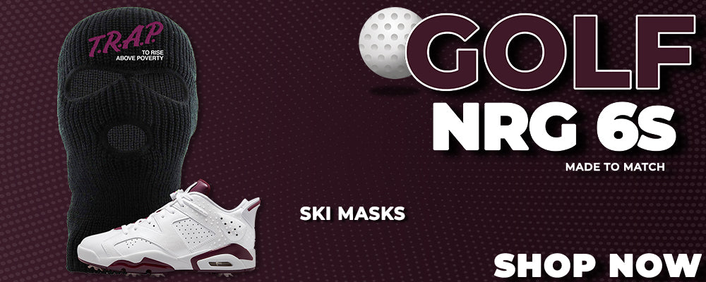 Golf NRG 6s Ski Masks to match Sneakers | Winter Masks to match Golf NRG 6s Shoes