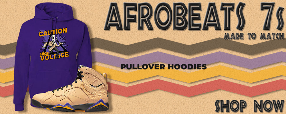 Afrobeats 7s Pullover Hoodies to match Sneakers | Hoodies to match Afrobeats 7s Shoes