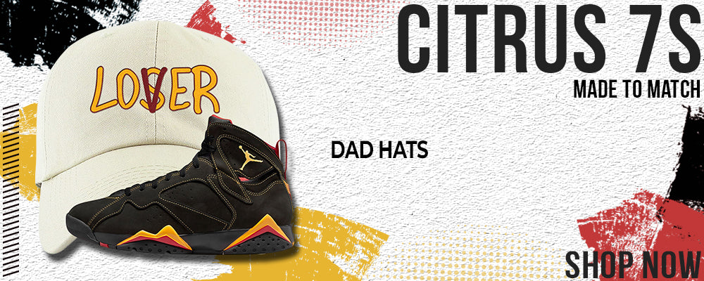 Citrus 7s Dad Hats to match Sneakers | Hats to match Citrus 7s Shoes