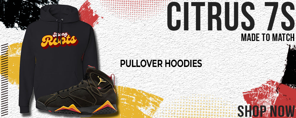 Citrus 7s Pullover Hoodies to match Sneakers | Hoodies to match Citrus 7s Shoes