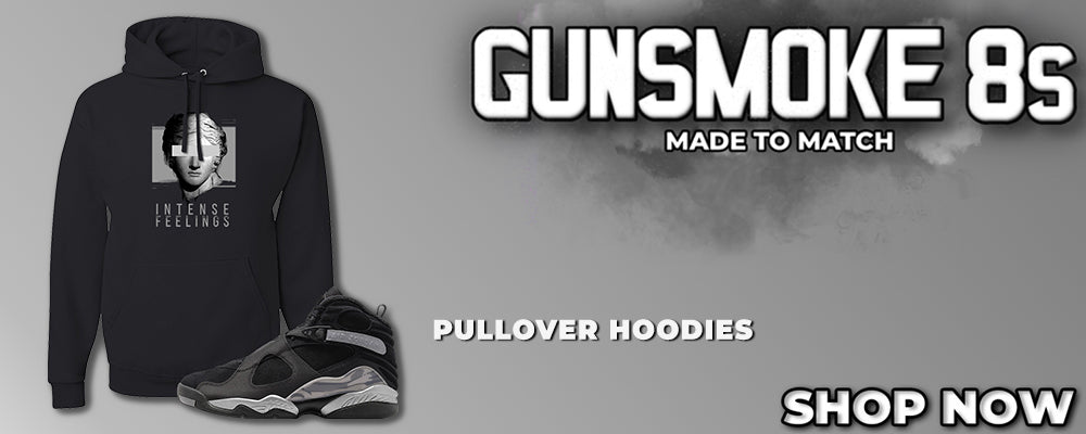GunSmoke 8s Pullover Hoodies to match Sneakers | Hoodies to match GunSmoke 8s Shoes