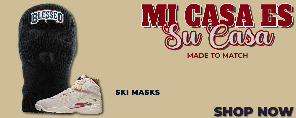 Mi Casa Es Su Casa 8s Ski Masks to match Sneakers | Winter Masks to match Mi Casa Es Su Casa 8s Shoes