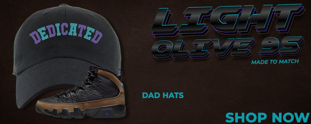 Light Olive 9s Dad Hats to match Sneakers | Hats to match Light Olive 9s Shoes