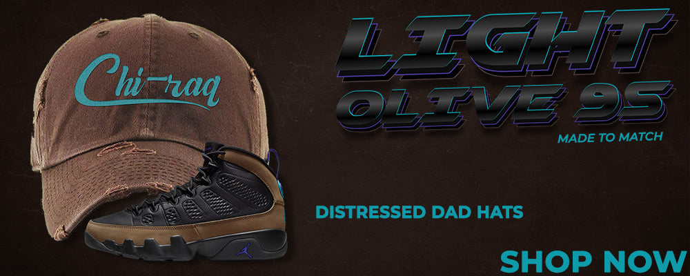 Light Olive 9s Distressed Dad Hats to match Sneakers | Hats to match Light Olive 9s Shoes