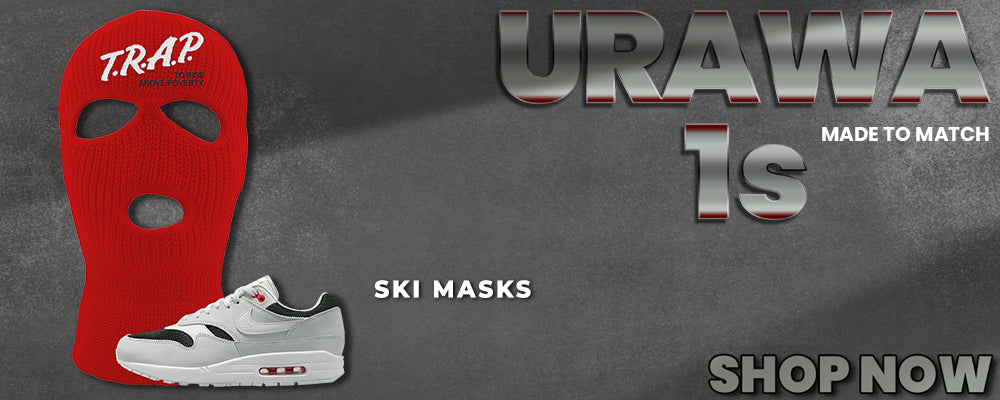 Urawa 1s Ski Masks to match Sneakers | Winter Masks to match Urawa 1s Shoes