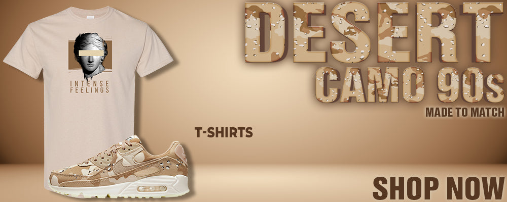 Desert Camo 90s T Shirts to match Sneakers | Tees to match Desert Camo 90s Shoes