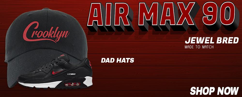 Jewel Bred 90s Dad Hats to match Sneakers | Hats to match Jewel Bred 90s Shoes