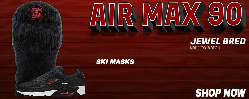 Jewel Bred 90s Ski Masks to match Sneakers | Winter Masks to match Jewel Bred 90s Shoes