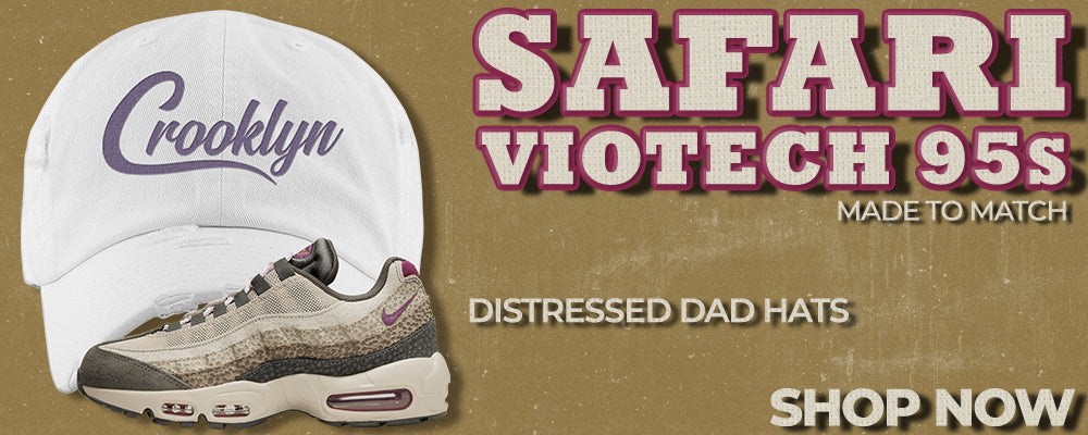 Safari Viotech 95s Distressed Dad Hats to match Sneakers | Hats to match Safari Viotech 95s Shoes