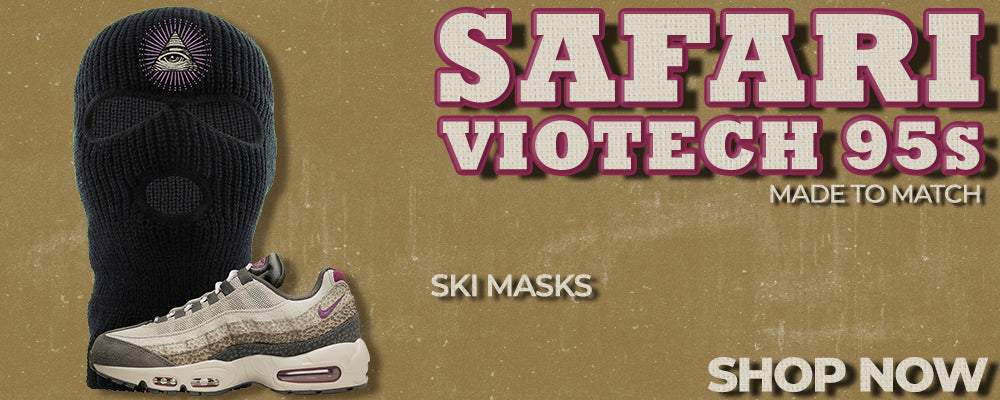 Safari Viotech 95s Ski Masks to match Sneakers | Winter Masks to match Safari Viotech 95s Shoes