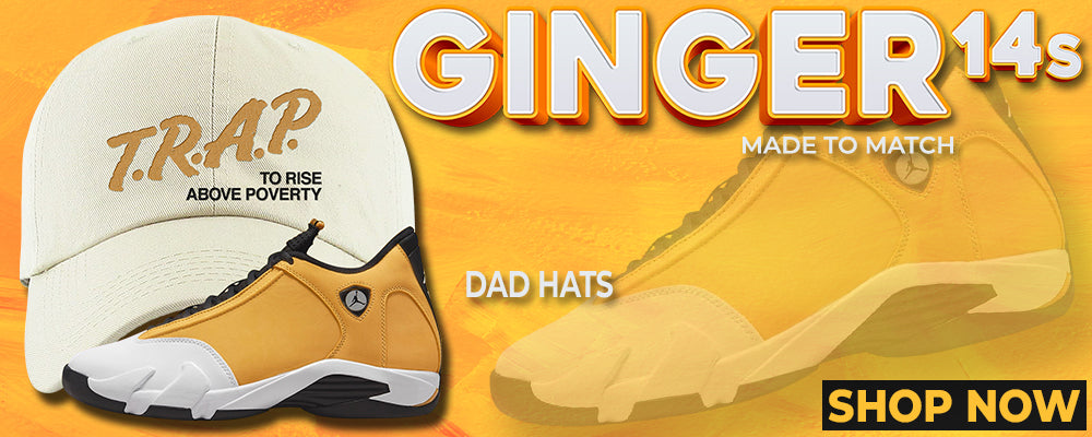 Ginger 14s Dad Hats to match Sneakers | Hats to match Ginger 14s Shoes