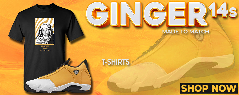 Ginger 14s T Shirts to match Sneakers | Tees to match Ginger 14s Shoes