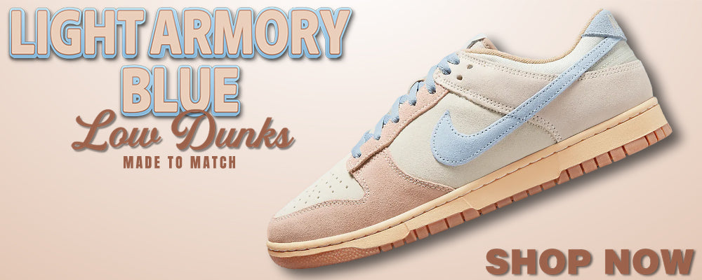 Light Armory Blue Low Dunks Clothing to match Sneakers | Clothing to match Light Armory Blue Low Dunks Shoes