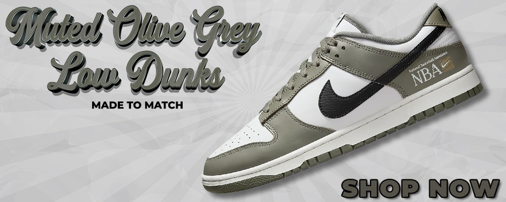 Muted Olive Grey Low Dunks Clothing to match Sneakers | Clothing to match Muted Olive Grey Low Dunks Shoes