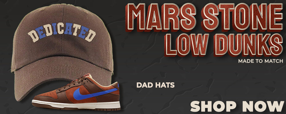 Mars Stone Low Dunks Dad Hats to match Sneakers | Hats to match Mars Stone Low Dunks Shoes