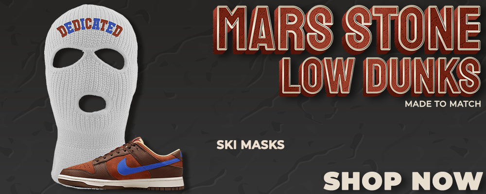 Mars Stone Low Dunks Ski Masks to match Sneakers | Winter Masks to match Mars Stone Low Dunks Shoes