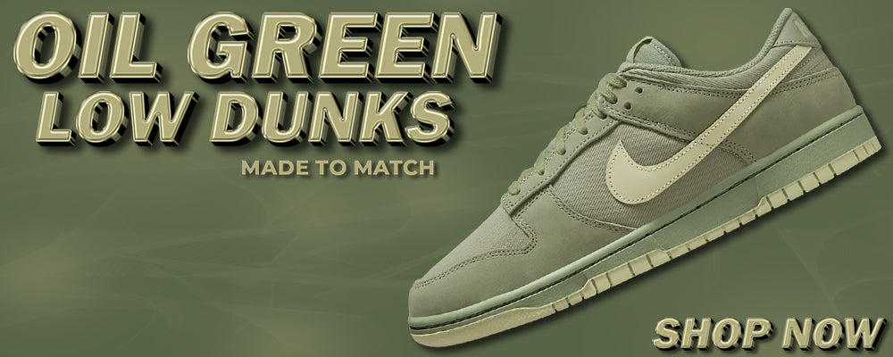 Oil Green Low Dunks Clothing to match Sneakers | Clothing to match Oil Green Low Dunks Shoes