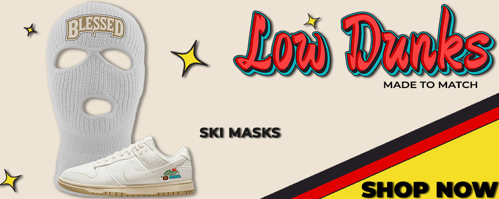 Future Is Equal Low Dunks Ski Masks to match Sneakers | Winter Masks to match Future Is Equal Low Dunks Shoes