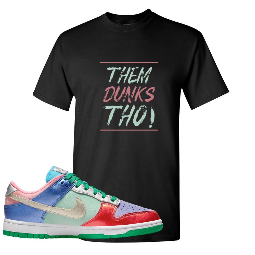 sunset dunks shirt