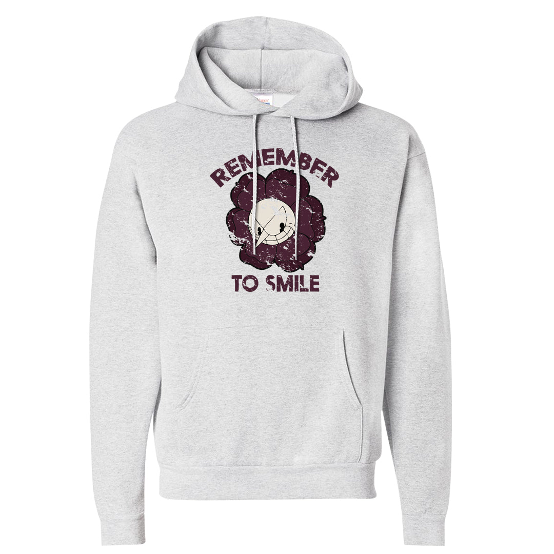 Violet Ore 4s Hoodie | Remember To Smile, Ash