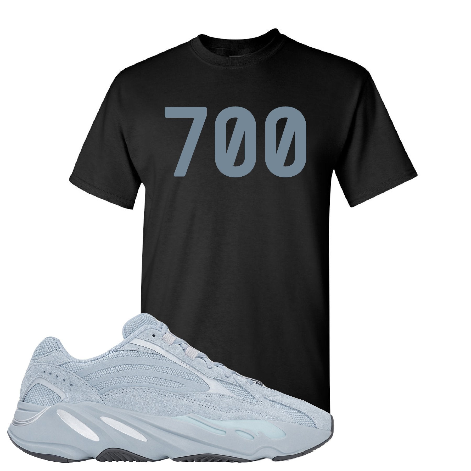 yeezy 700 hospital blue shirt