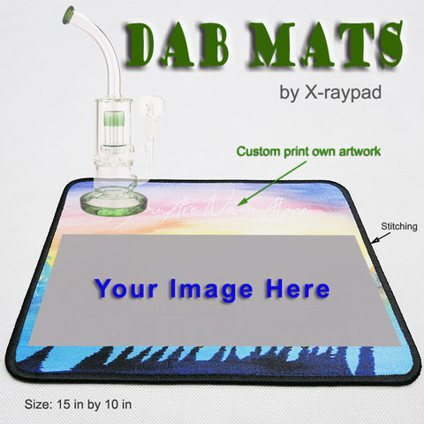 dab mat with custom design