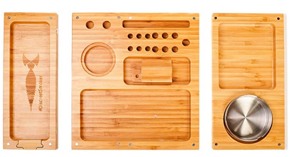Magnetic Bamboo Weed Rolling Tray. The 5 best weed gifts of 2021
