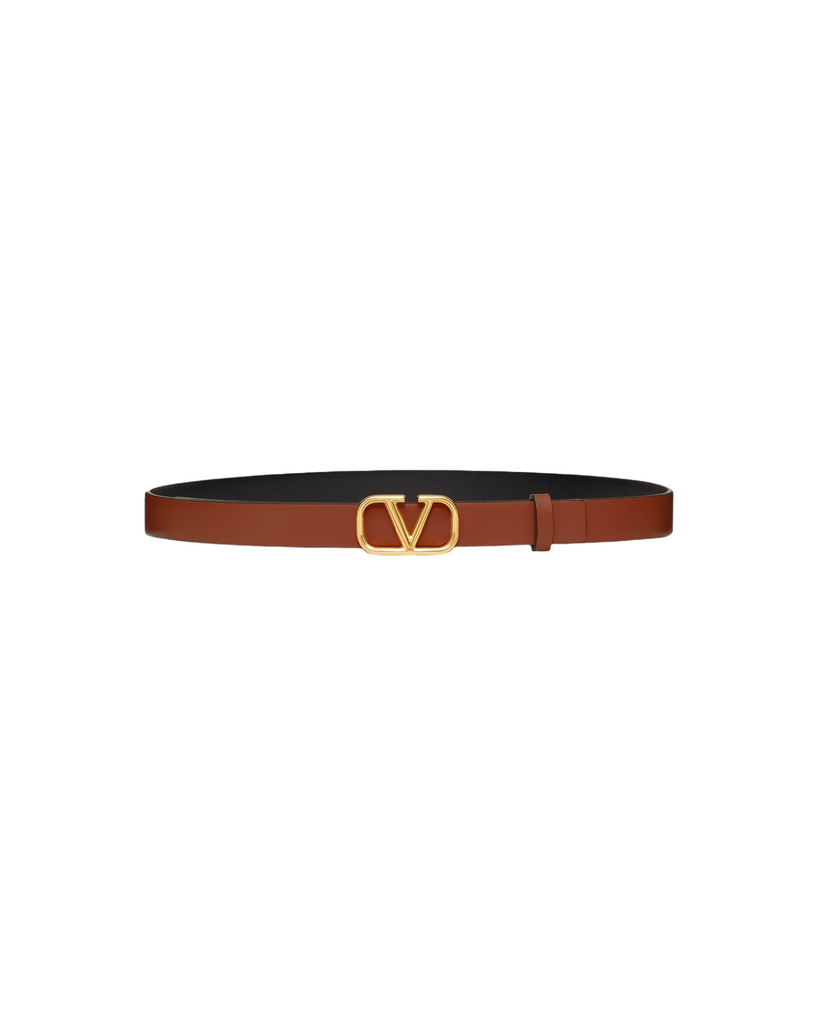 4cm v logo reversible leather belt - Valentino Garavani - Women |  Luisaviaroma