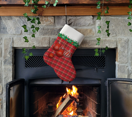 christmas fireplace stockings