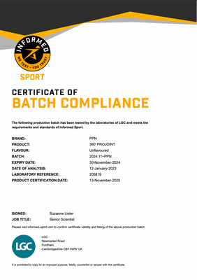 certification