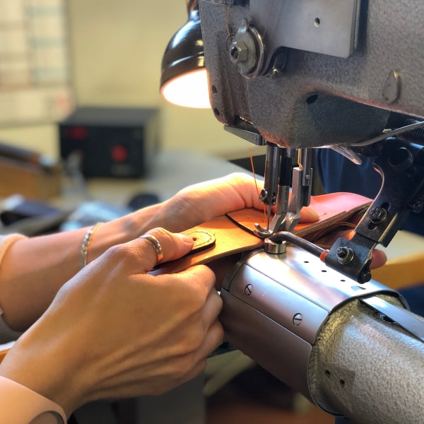 double stitching a max capdebarth leather sheath