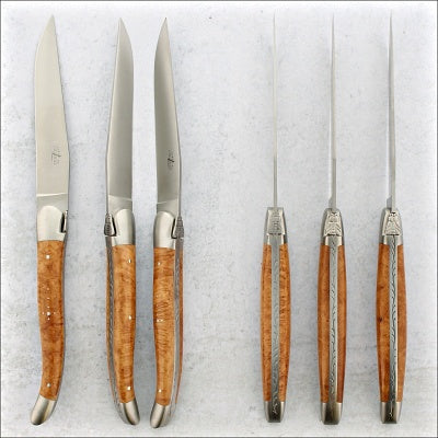 set of forge de laguiole steak knives