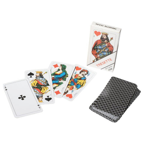 Spielkarten Tresette Tessiner Spielkarten 40 Karten à 50x92 mm
