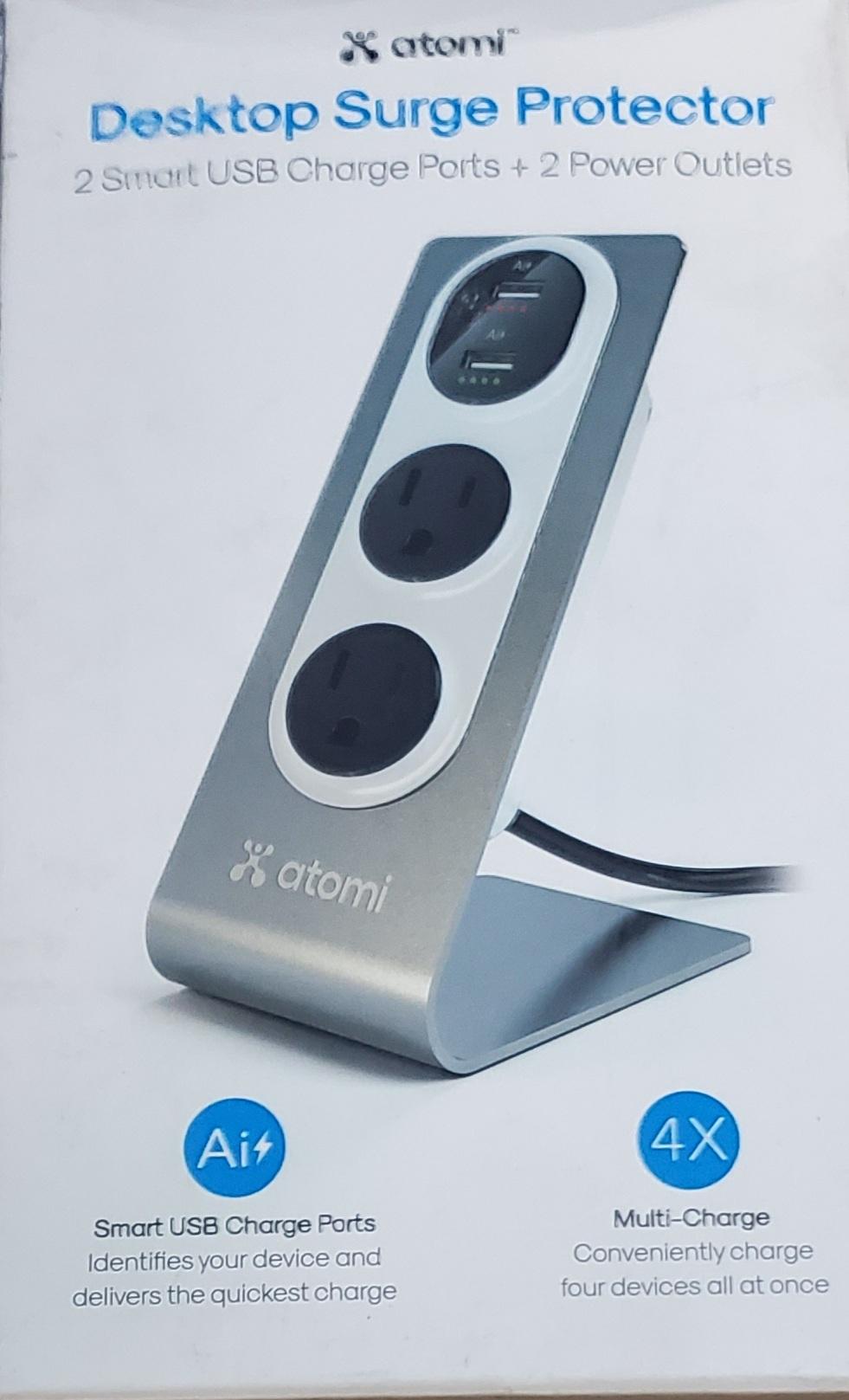 10222020 Atomi Desktop Surge Protector