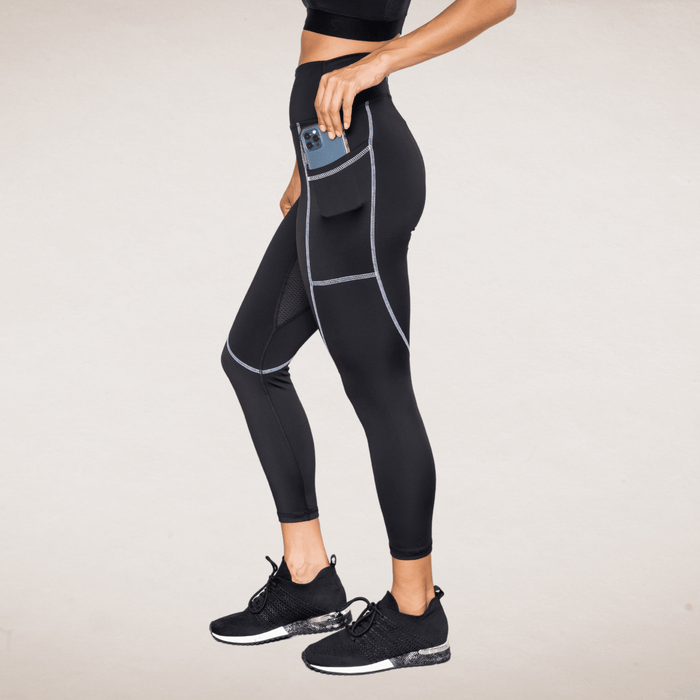 CONTOUR Breathable, Tummy Control Legging For Sensitive Skin: Odor