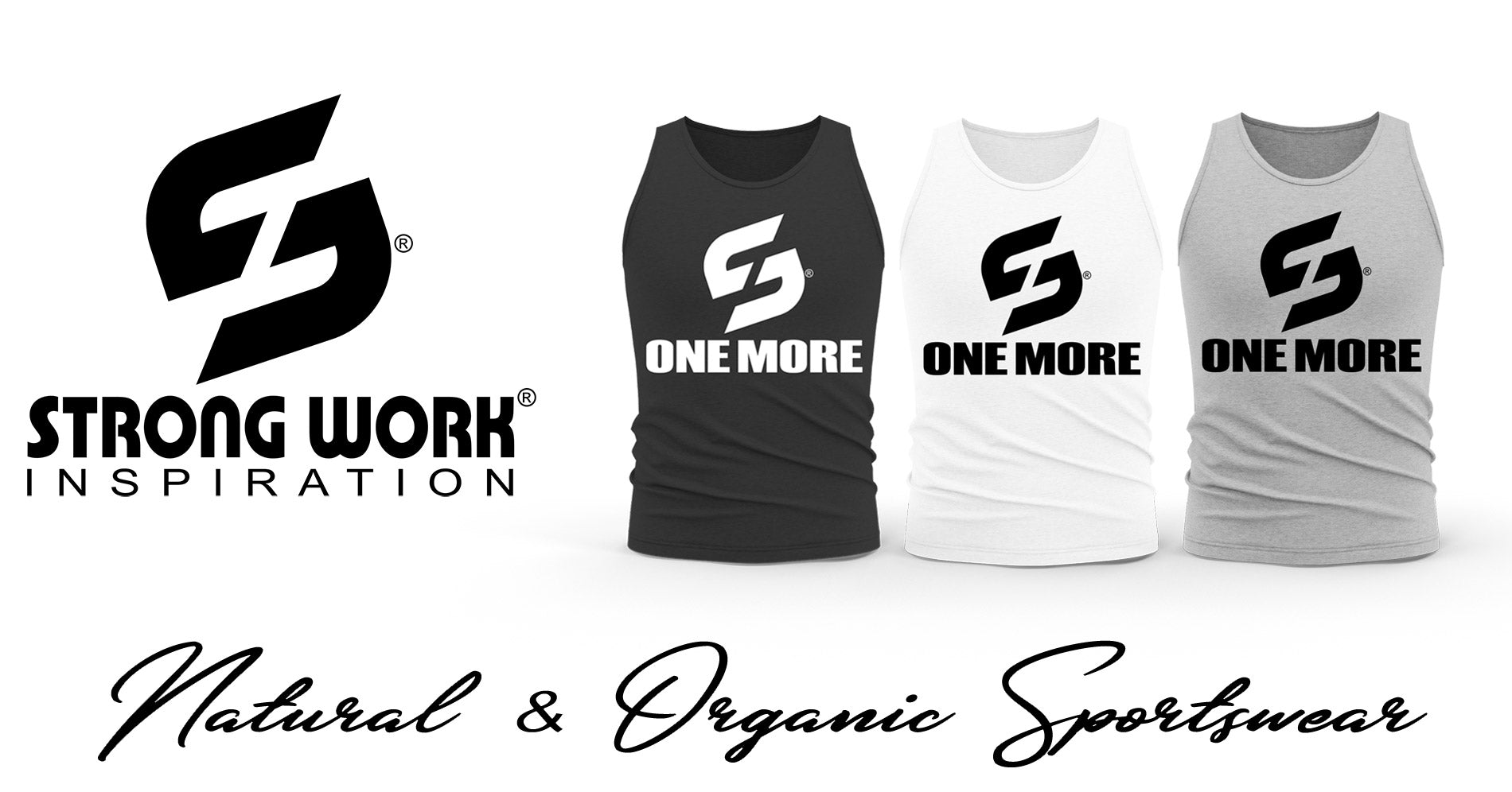 STRONG WORK TANK TOP "ONE MORE" FOR WOMEN