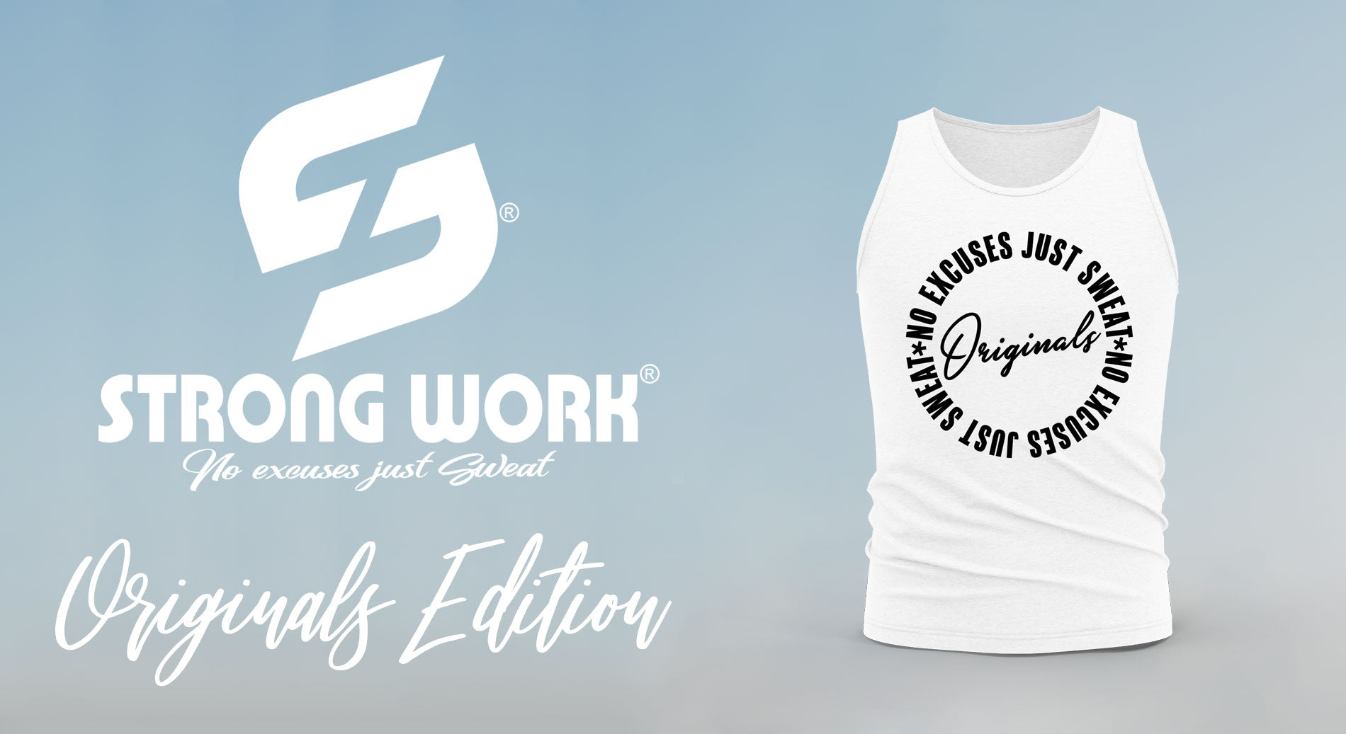 STRONG WORK ORIGINALS EDITION FOR MEN - TANK TOP