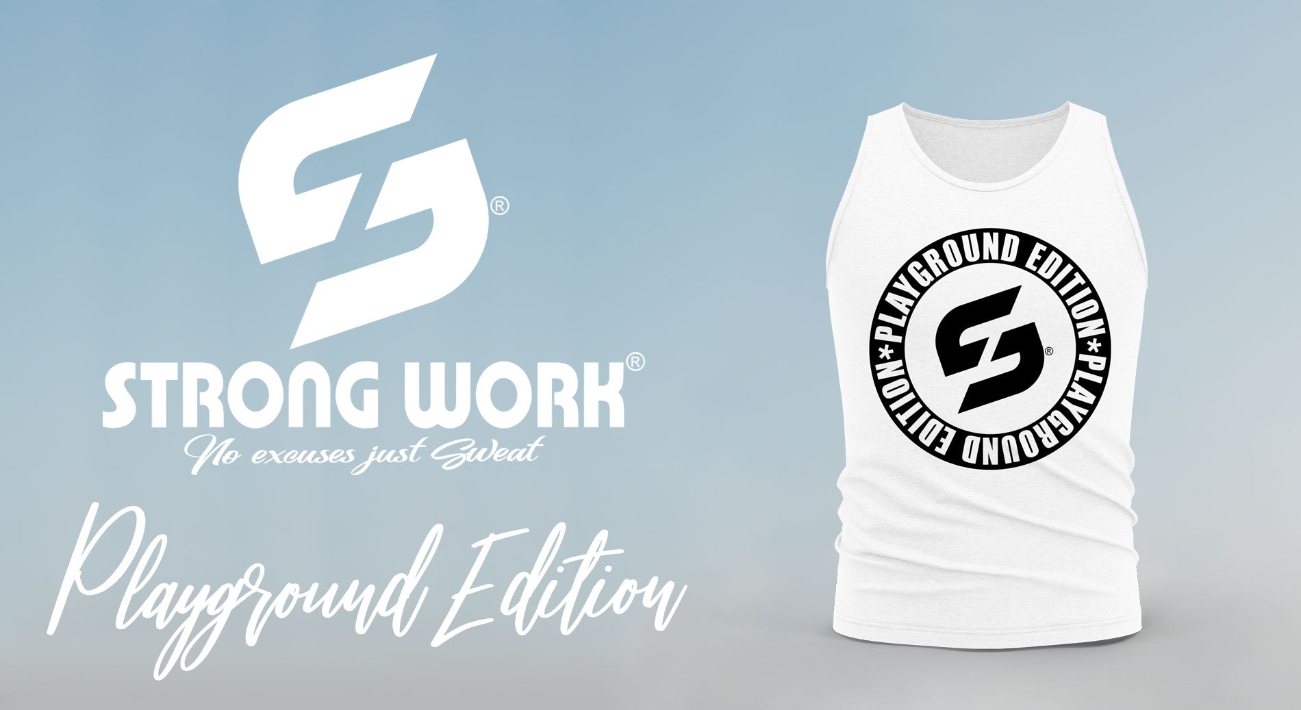STRONG WORK PLAYGROUND EDITION TANK TOP FOR WOMEN