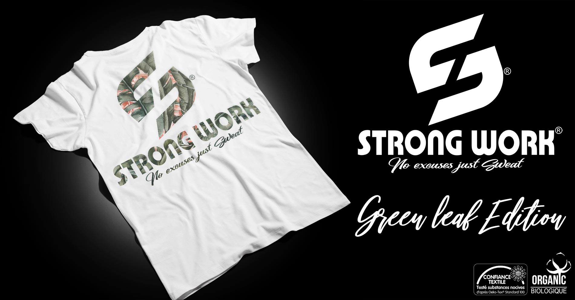 STRONG WORK GREEN LEAF EDITION FOR MEN - STRONG WORK SPORTSWEAR