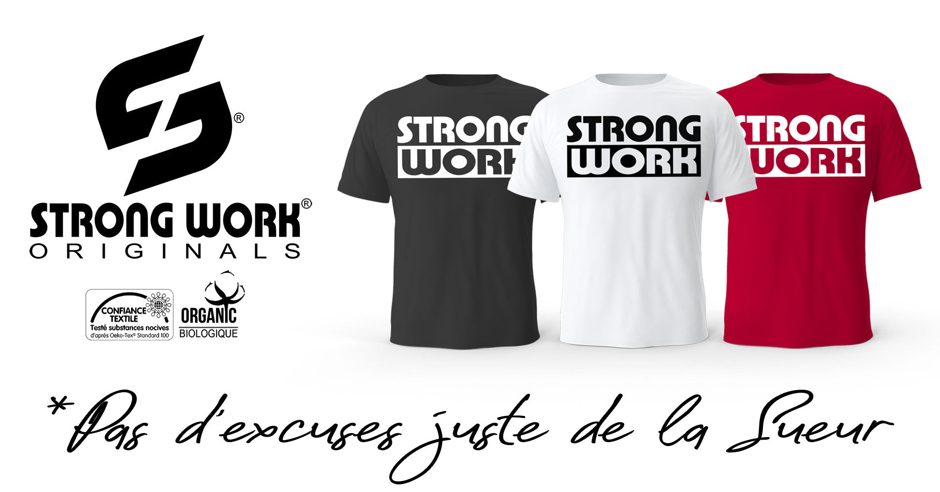 STRONG IMPACT T-SHIRT FOR MEN - ORGANIC SPORTSWEAR