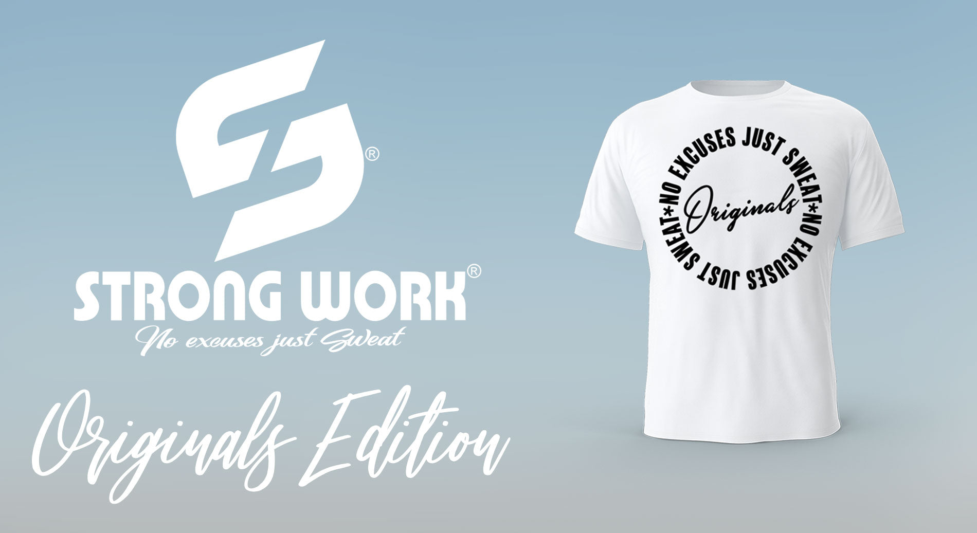 STRONG WORK SPORTSWEAR - ORIGINALS EDITION T-SHIRT FOR WOMEN - SUSTAINABLE AND ORGANIC SPORTSWEAR