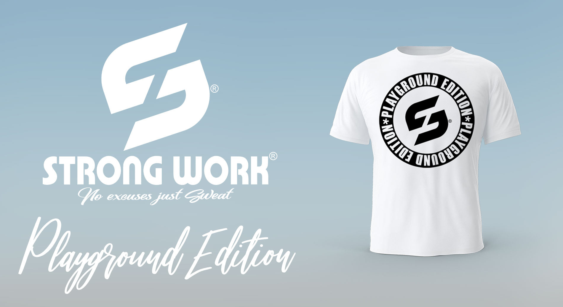 STRONG WORK SPORTSWEAR - PLAYGROUND T-SHIRT FOR WOMEN - SUSTAINABLE AND ORGANIC SPORTSWEAR