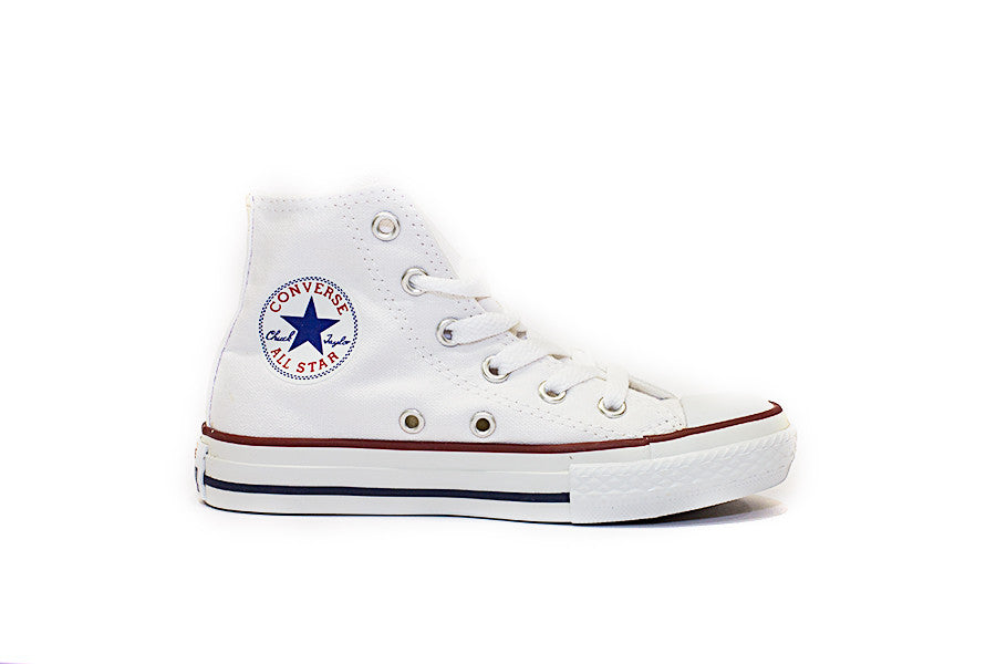 CONVERSE ALL STAR HI JUNIOR 3J253 colore bianco – Chiappini Sport