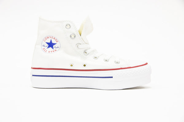 converse hi bianche